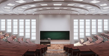 A lecture hall