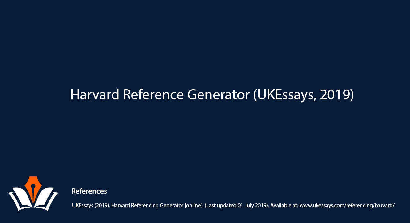harvard referencing format generator
