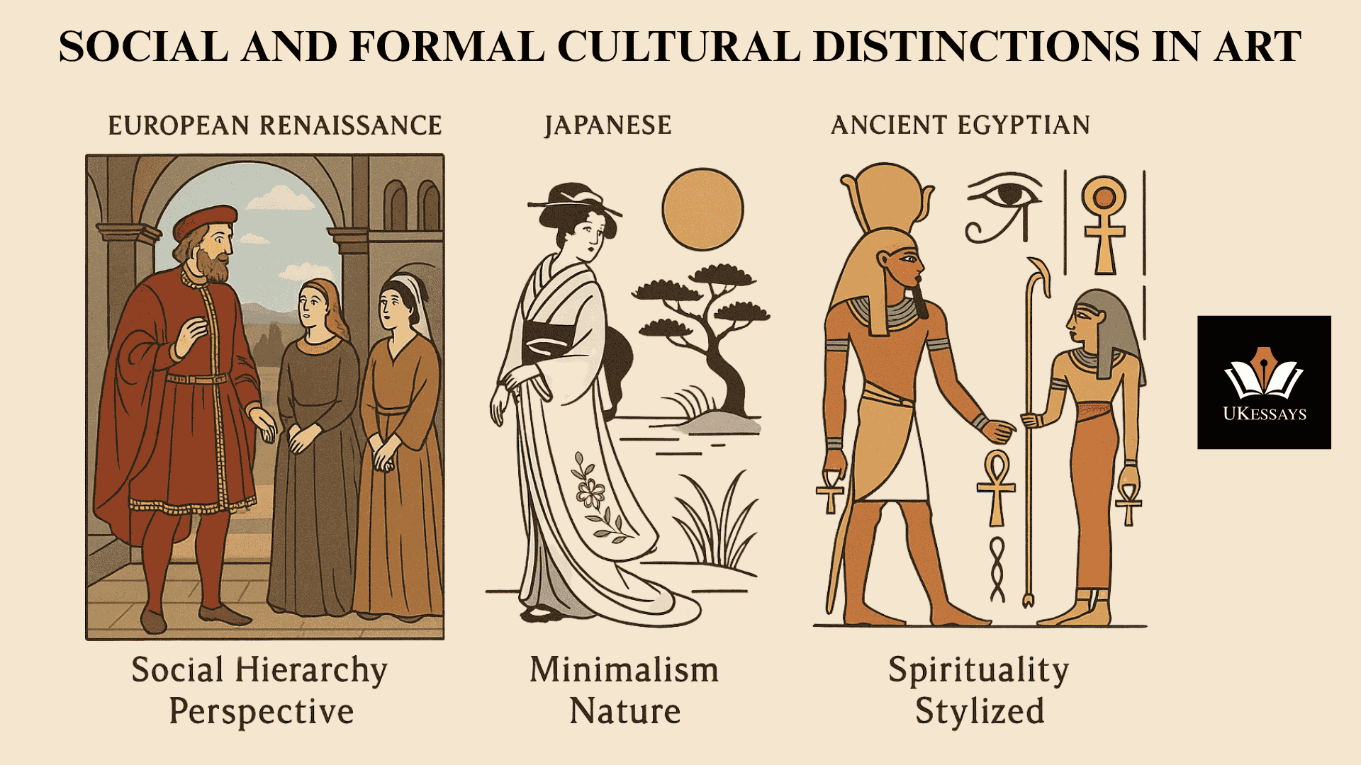 Distinct History Social and Formal Distinctions in Artwork Across Cultures | UKEssays.com