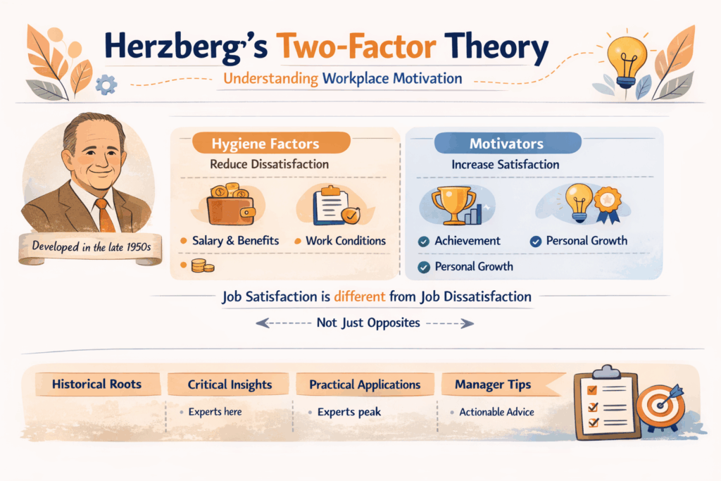 Herzbergs Two Factor Theory Diagram