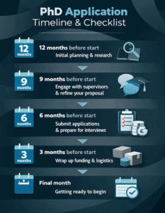PhD application timeline and checklist | UKEssays.com
