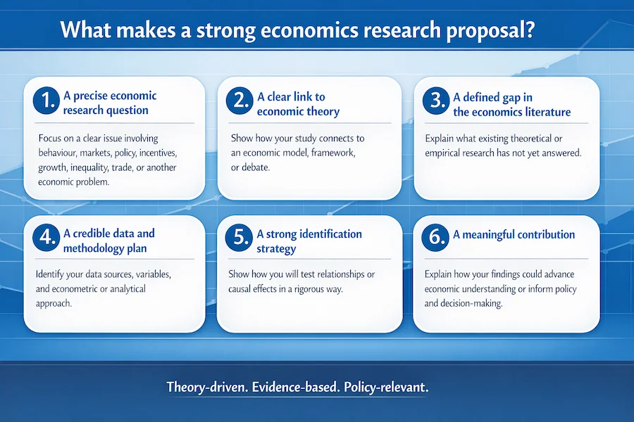 what makes a strong economics proposal